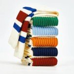 American Trends Women's Retro Striped Crew Socks 5-Pack