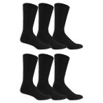 Dr. Scholl's Diabetes & Circulatory Crew Socks - 6 Pack