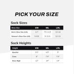 Colorful Arch Support Crew Socks for All