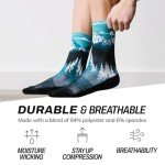 Colorful Arch Support Crew Socks for All
