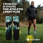 Colorful Arch Support Crew Socks for All