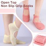 Women’s Non-Slip Yoga and Pilates Grip Socks