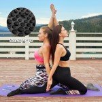 4 Pairs Women's Non-Slip Pilates Grip Socks