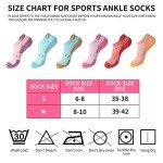 6 Pairs Women's Low Cut Athletic Socks