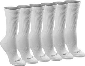 Dickies Women's Moisture Control Crew Socks - 12 Pairs