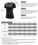Boyzn 3 Pack Workout Shirts for Women, UPF 50+ Sun Protection Short Sleeve Running T-Shirts, Moisture Wicking Athletic Gym Yoga Shirts Tops Black/White/Grey-3P11-S