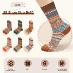 Cozy Wool Cotton Winter Cabin Socks for Everyone