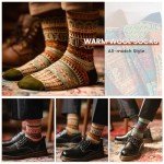 Cozy Wool Cotton Winter Cabin Socks for Everyone