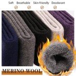 Cozy Merino Wool Winter Socks for Women - 5 Pairs
