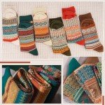 Cozy Wool Cotton Winter Cabin Socks for Everyone