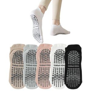 Women's Non-Slip Grip Socks for Yoga & Barre