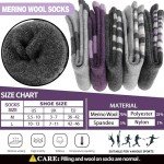 Merino Wool Compression Hiking Socks for Women