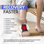 Women’s Compression Ankle Brace Socks for Support