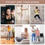 Women's Non-Slip Grip Socks for Yoga & Barre