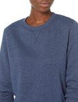 Women's French Terry Fleece Crewneck Sweatshirt - Navy