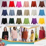 Black Boat Neck Batwing Dolman Sweater for Women