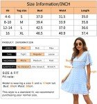 Cute Swiss Dot V-Neck Ruffle Mini Dress