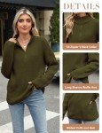 Trendy Fall V-Neck Long Sleeve Sweater for Women