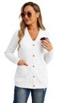 Women's Lightweight Button Down Cardigan with Pockets
