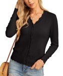 Lightweight Open Front Cardigan Sweater for Women