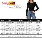 Women’s Off-White Ribbed Long Sleeve Crewneck Top