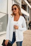 Women's Lightweight Button Down Cardigan with Pockets