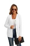 Women's Lightweight Button Down Cardigan with Pockets