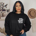 Oversized Mama Crewneck Sweatshirt for Women