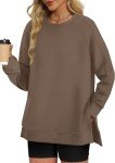 Oversized Crewneck Fall Sweatshirt for Women