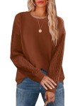 Trendy Oversized Long Sleeve Sweatshirt for Women