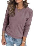 Bellcoco Women's Lightweight Long Sleeve Knit Sweater