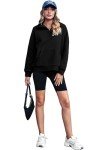 Oversized Women's Fleece Quarter Zip Sweatshirt