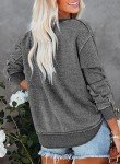 Chic Plus Size Crewneck Sweatshirt for Women