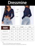 Dressmine Women's Black Cropped Long Sleeve Cardigan