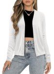 Casual Lightweight Open Front Knit Cardigan for Women