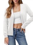 Casual Lightweight Open Front Knit Cardigan for Women