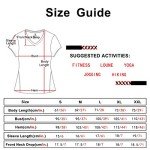 icyzone Workout Shirts Yoga Tops Activewear V-Neck T-Shirts for Women Running Fitness Sports Short Sleeve Tees (M, Royal Blue/Purple/Charcoal)