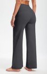 Women's Business Casual Wide Leg Grey Pants