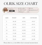 OLRIK Women's Wide Leg High Waisted Dress Pants