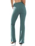 Women's Bootcut Yoga Leggings with Pockets