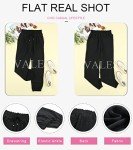 EVALESS Women's Black High-Waisted Jogger Pants