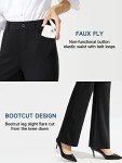 Libin Women's High-Waisted Bootcut Dress Pants