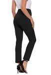 Foucome Women's Over Belly Maternity Bootcut Pants
