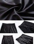 Elegant Women's Wide Leg Satin Party Trousers