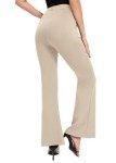 Urban CoCo Women's High Waist Flare Pants