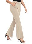 Urban CoCo Women's High Waist Flare Pants