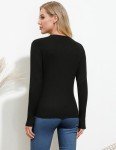 Grace Karin Women's Black Long Sleeve Cardigan