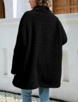 Zilcremo Women's Oversized Fleece Sherpa Cardigan