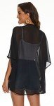 Black Sheer Kimono Cardigan for Women - XL