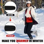 High Waisted Fleece Lined Winter Leggings for Women